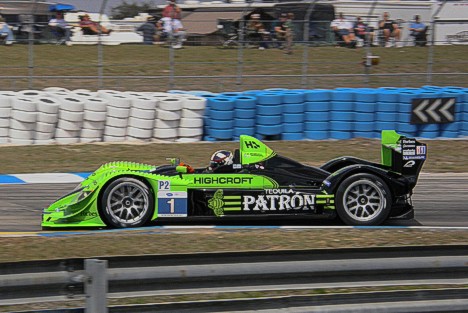 David Brabham i Acura var hurtigst i første test i dag i P2